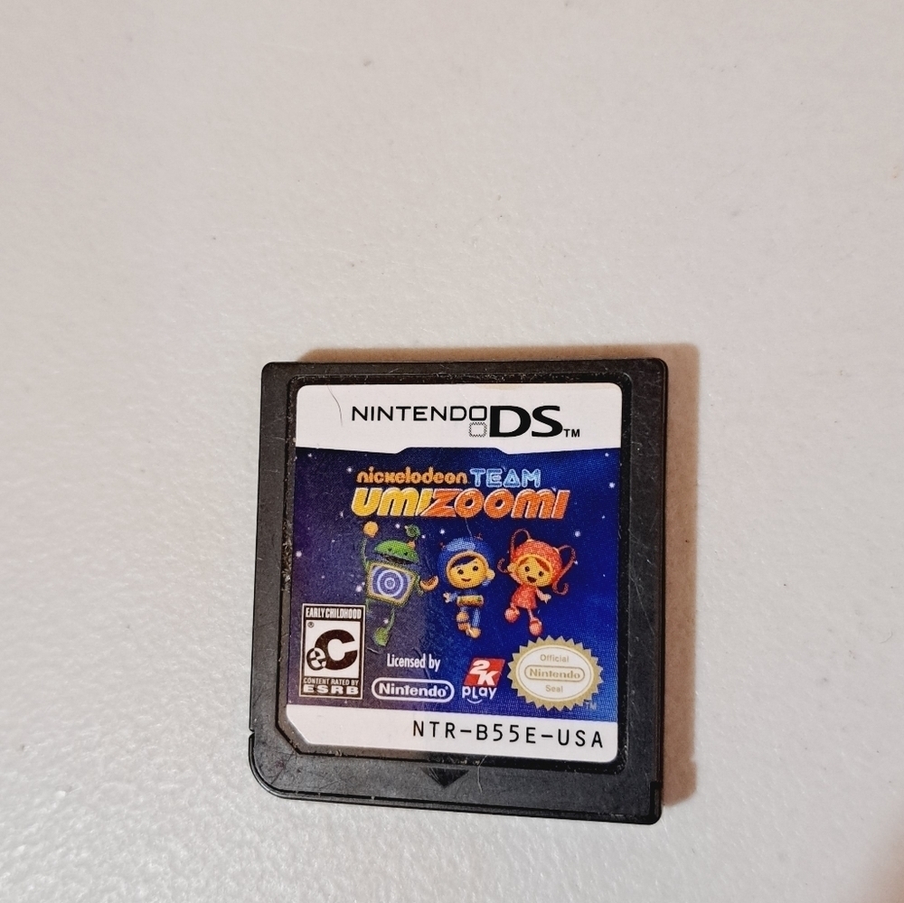 Nintendo DS Nickelodeon Team Umi Zummi Game‎